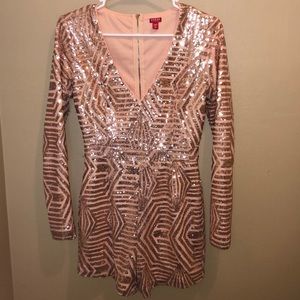 Sequin Romper